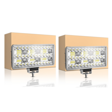 화물차 엘이디 작업등 대형차 굴삭기 중장비 농기계 차량써치등 72LED 200W 2개, 1개, 200W급 2개