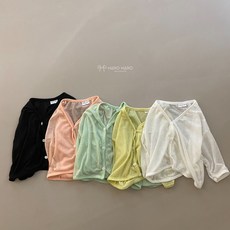 핑크트리 여름신상 하로하로 썸머 가디건 면 여아 남아 아동복 주니어 유아 초등 키즈 등원룩 나들이