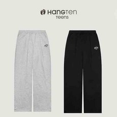 행텐주니어 밴딩 와이드팬츠 아동키즈 봄가을 허리고무줄조절 핀턱 통 넓은 트레이닝팬츠 아랫단 스트링조절 편한 츄리닝 "인기만점"