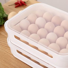 umarket_유마켓상점_냉장고 신선 달걀보관 손잡이 커버형 24홀 에그트레이 달걀케이스 계란용기 계란보관용기 계란트레이 달걀트레이 계란보관함 에그트레이 계_유마켓_umarket샵, 별도의옵션이없습니다, 별도의옵션이없습니다
