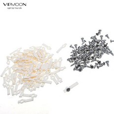 8mm 10mm 50Pcs LED 스트립 라이트 클립 부착 패스너 테이프 브래킷 케이블 홀더 하우스 마운팅 픽서 방수 버클 통행세|Connectors|, 1개, 단일