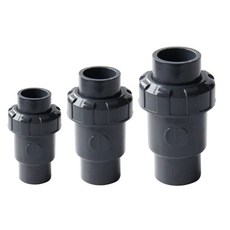 PVC 파이프 피팅 체크 밸브 배관 시스템 20mm 25mm 32mm, 1개