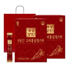 개성상인 6년근 고려홍삼정스틱 100포 2박스, 1개, 10ml