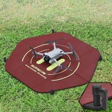 써니라이프 랜딩패드(60cm 인조가죽)+파우치+고정핀 dji 매빅4프로/플립/에어3s/에어3/미니4프로/매빅3프로/클래식/네오/아바타2, 1개 니라이프 랜딩패드 60cm 접이식 양면 드론착륙패드+핸디형 파우치 dji 네오 미니4프로 매빅3 에어3 아바타2