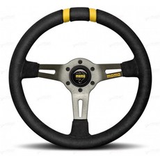 Momo R1907 / 33S 스티어링 휠 (MOD DRIFT Black Suede) 1 팩, 단일옵션