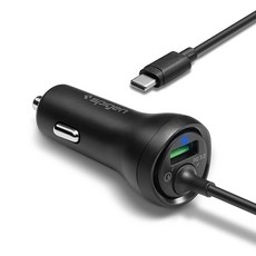 슈피겐 스테디부스트 F30QC USB PD 차량용충전기, F30QC ZA000CP25596