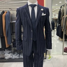 지이크 F 마르조또 이태리수입원단 스트라이프 셋업슈트 FYJ2134NA
