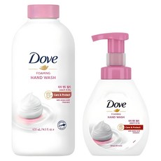 도브 포밍 핸드워시 피치 앤드 릴리 240ml + 리필 430ml, 1개 1세트