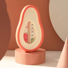 [해외 직송]HY 유아욕조탕온도계 아기 수온계 아기 목욕온도계 측수온카 신생아 가정용 어린이 목욕 겸용 온도계 XZ07 A22, 핑크