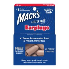 MACK'S Ultra Soft泡棉耳塞, 1盒