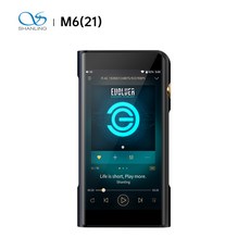 Shanling M6 21 MQA Dual ES9038Q2M Android OS Balanced Portable Music Player MP3 2* OPA2211 2.5/3.5/4, 1.64G - 샨링h7