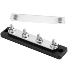 GLOOSO 공용 버스바 3/8 배전 블록 해상 배터리 터미널 150A 정격 4P, 4P_Common Busbar
