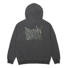 [시즌특가] 브라운브레스 TAG PIGMENT HOODIE - CHARCOAL