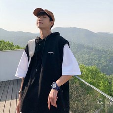남성후드베스트