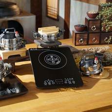 5분 바로 밥 압력 누룽지 가마솥 1-2인용 + 인덕션, 없음 