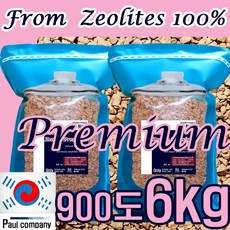 [폴컴퍼니] 900도 제올라이트 Premium / 탈취 / 천연제습제 / 새집증후군제거, 2개, 3kg(일반용)
