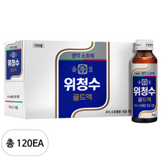 솔표식품 위청수 골드액, 75ml, 120개