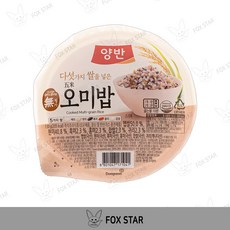 양반 오미밥, 130g, 12개