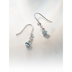 K10 + 4 [] [Rakuten Fashion] 화이트 골드 로듐 코팅 귀걸이 ℃ 용도시 액세서리
