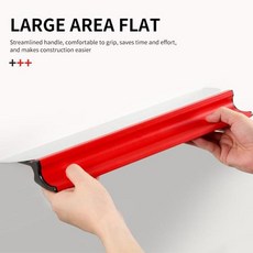 건식 벽체 스무딩 주걱 유연한 블레이드 스테인레스 스틸 페인팅 스키밍 도구 25cm, 1개