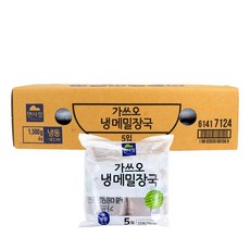 면사랑 가쓰오 냉메밀장국 육수 300g (30봉) 냉모밀 업소용, 30개