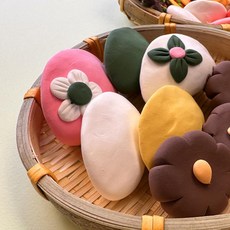 해와달이된오누이 독후활동 클레이 추석송편 보자기 떡채반만들기 4개