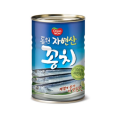 동원 꽁치 통조림, 400g, 3개