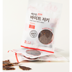 셰프킴바이트저키(오리지널) 수제 소고기 미국식 바삭육포, 40g, 5개