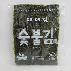 정담식품 정담숯불김 재래김 맛있는김 시장김, 3봉, 기름O-소금O-6등분-3봉