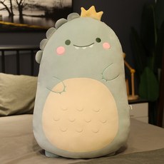 공룡 돼지 인형 귀여운 바디 필로우 잠자는 인형 베개 생일 선물 수면 쿠션, 밀라노 시리즈 - 공룡, (밀라노 쌀알 시리즈 60 cm 일본식 시리즈 5
