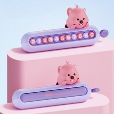 /뷰티박스 잔망루피 주차 번호판