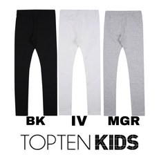 탑텐키즈 엑스코점 아동 여아 코튼스판 9부 데일리 레깅스 (B I G) MKA5PT2901