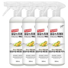 무균무때 살균 스프레이 / 유해균제거, 4개, 500ml