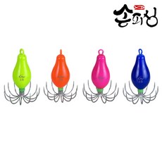쭈킬 물방울 야광 싱커/문어 쭈꾸미 갑오징어 에기 채비 낚시 용품, 12호, 화이트(기획상품)