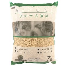 애완 동물 프로 히노키 고양이 모래 7L, 1개