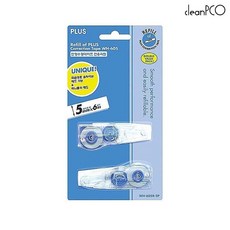 5개묶음 플러스 펜형 수정테이프 WH-605R 리필형 2P, 수정테이프리필 WH-605R