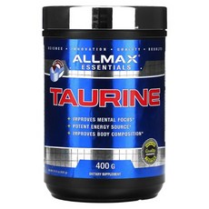 올맥스 ALLMAX 타우린 3 000mg 400g(14.11oz), 1개