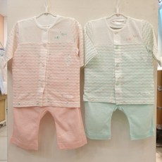 압소바 4500원!! 여름용 시원한 내의세트 자극없는 순면소재 물고기 모양 포인트