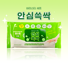 안심쓱싹 1종 세척 티슈 커피머신 청소 바리스타 쉐프용 인덕션 커피머신 그룹헤드 국산, 1개