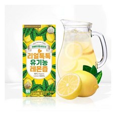 홍여진의 리얼톡톡 유기농 레몬즙 1세트 총28포