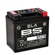 BS 배터리 17-22년 YZF-R6 오토바이 밧데리 교환 바이크 12V 6A BTZ7S, 1개
