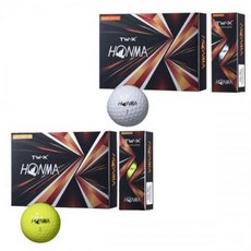  294113 혼마 골프 공 12 개 입 TW-X 볼 투어 월드 BTQ2102 2021 HONMA 공인구, 기본 : 상세페이지 참조 