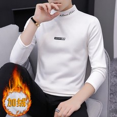 남자네오프렌 남성 후드티 겨울 2019뉴타입 목폴라 이너 가을옷 남성기모 상의두께 긴팔 t티셔츠남자 세트