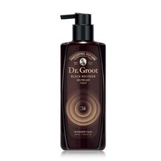 닥터그루트 블랙리커버 샴푸 흑갈색 400ml 115695