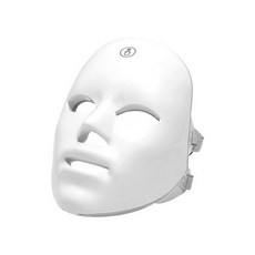 적색광 마스크 기기 피부 미용기 7색 LED 광원 충전식 여드름케어, 흰색, 흰색