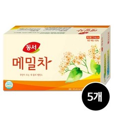 동서식품 동서 메밀차 티백 1.5g 500개, 100개입, 5개