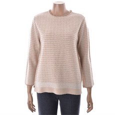 BCBG NC02 베이지 제인 트위드 니트 B0D9K404