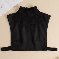 케엠물 j030901가짜 칼라 어린이 모든 경기 가짜 칼라 가을과 겨울 얇은 섹션 가짜 칼라 레이스면 쉬폰 다기능 착용