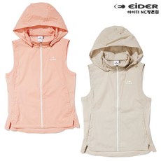 아이더 아이더(EIDER) 여름 여성용 경량 스트레치 베스트 통기성우수 메쉬소재 시원한착용감 허리 스트링 조절 등산 스포츠 워킹 캠핑 야외활동 아웃도어 DWM23681 POP β E1