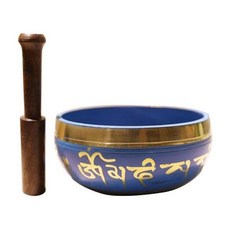 싱잉볼세트 요가종 불교용품 2pc 125cm 네팔사운드볼 노래 티베트볼 불교 핸드프린트 요가 명상